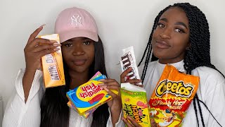 BRITISH TRYING AMERICAN CANDY FOR THE FIRST TIME 😂😂 *HILARIOUS *