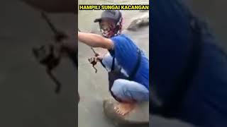 BOCAH IWAK TERTIPU DENGAN UMPAN INI