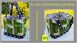 la sac fermeture pochon "Pady" DIY couture facile Nathalie couture easy