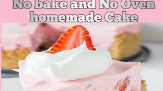 ♡No bake and  , ♡No oven but cream cake by food and Tour Vlogs| Tasty Cake |♡ Yummy Cake