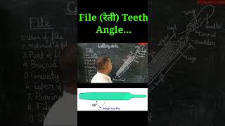 File (रेती) teeth angle, #file, #shorts, #viral, #viralvideo #shortsvideo,fitting tool workshop tool