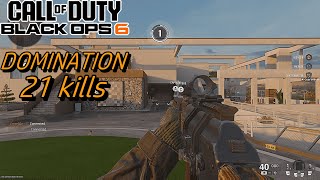 Call Of Duty Black ops 6 Beta Domination 21 Kills Multiplayer Gameplay NO COMMENTARY