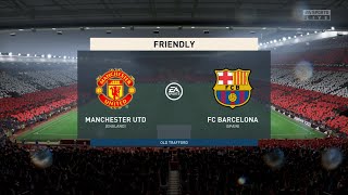 FIFA 23 - Manchester United vs Barcelona | At Old Trafford | Full Match