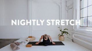 14min of nightly stretch | Yoga with Nina