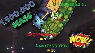 Little Big Snake 🐍|A Saga Parte 2 😂|Bot 👾 vs. Modo Bot 👾 |Muita Gameplay🎮 e Pontuação de 1.400.000!😂