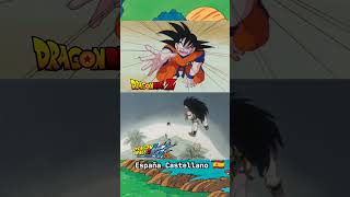 Latino vs Castellano z vs zkai #dragonball #anime #doblaje