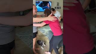 Surprised my daughter with a puppy after losing her dog of 16 years #youtubeshort #puppy #newdogs