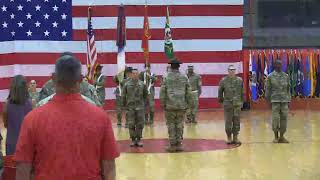 Fort Sill Post Retirement Ceremony