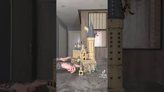 Гарри Поттер замок Хогвартс #лего #хогвартс #гаррипоттер #lego #hogwarts #harrypotter #shorts #asmr