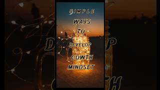 Simple ways to develop growth mindset #latestshorts2024 #symphany#violin #lifefacts