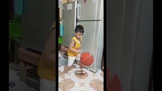 A 4 year old likes the ball #jhaleel #shorts