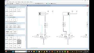 Electro pneumatic with PLC (Exercise-1)