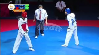 TUAN RUMAH BERAKSI PON PAPUA 2021 CABOR TAEKWONDO MALE U58 KG || PAPUA VS SUMBAR