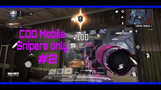 COD Mobile Snipers Only #2