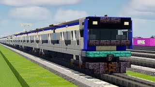 Minecraft E235-1000 series Yokosuka Train Tutorial