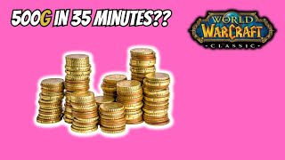 Want to make 500 Gold in 35 minutes? Try Boosting Stocks! WoW Classic Gold Making