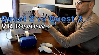 Quest 2 vs Quest 3 VR Headset Review (best vr headset 2024)