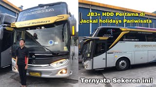 Review Body JETBUS 3+ HDD pertama di Jackal holidays Pariwisata