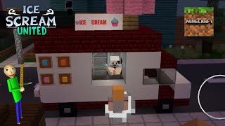 ICE SCREAM 1: SCARY GAME IN MINECRAFT GAMEPLAY