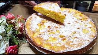 ЯБЛОЧНЫЙ  и АПЕЛЬСИНОВЫЙ  пирог / APPLE and ORANGE PIE