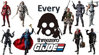 ***see newer video*** Every Threezero G.I. Joe 1/6th scale 12" Action Figure Comparison List