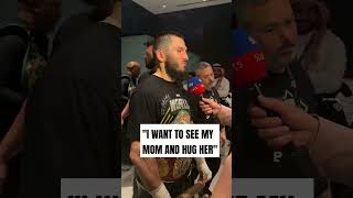 Artur Beterbiev wants to hug his mom after winning the undisputed title