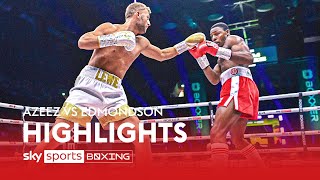 HIGHLIGHTS! Edmondson beats Azeez by majority decision in CLOSE bout 💥