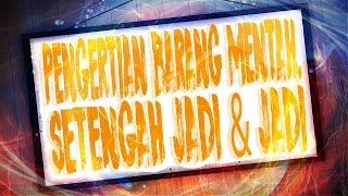 Barang Mentah, Setengah Jadi & Jadi