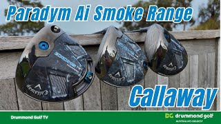 Callaway Paradym Ai Smoke Family of Woods and Irons 2024 - Full Range Introduction