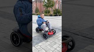 Детский складной электромобиль Eco Koleso Go Kart🏁 #детскийэлектромобиль