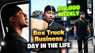 Day In The Life: Running A Box Truck Business Making $10K+ Weekly