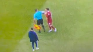 Assistant Referee Elbow Andy Robertson Vs Arsenal