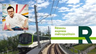 My ride on the Montreal Regional Express Rapid Transit