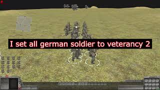 men of war as2 : Epic squad(german) vs 2 fully buff soldier