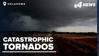 The power of mother nature on full display hours after tornados catastrophe