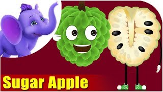 Sitafal - Sugar Apple Fruit Rhyme in Marathi