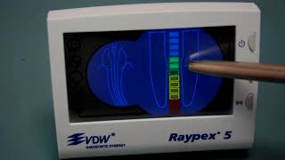 Raypex 5 VDW - работа с апекслокатором