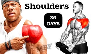 SHOULDER WORKOUT | Targets: FrontDelt - Side Delts - Delts Shoulder Workout For Muscle Growth