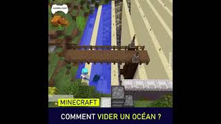 Minecraft vider un Océan possible ? Regarder :o