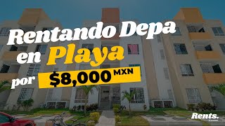 DEPARTAMENTO EN RENTA PLAYA DEL CARMEN CON TERRAZA PRIVADA | RENTS