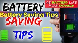 How to increase Battery life on Android Phone- Best Battery Saving Tips- Save Battery on Android Mob