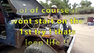 junkyard jeep episode 08- epic road trip to a doomed jeep rescue !!