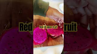 Delicious Red Dragon fruit #delicious #dragonfruit