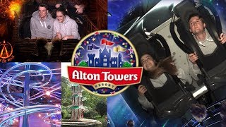 Alton Towers Trip & Rollercoaster Restaurant Review!