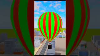 Hot Air Balloon 🎈🎈💭🎈 real cheat code #indain bike driving 3d #shorts#like#viral#subscribr