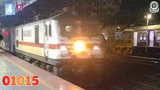 01015 Kushinagar COVID-19 Special Arriving At Kalyan Junction #Shorts