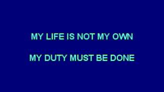 I Walk My Path Alone (original music with lyrics) Roland BK3.