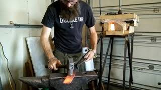 Forging a Cyberblade for Cyberpunk Day Part 1