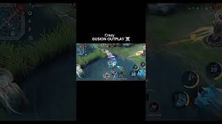 gusion carzy  outplay ☠️ #mobilelegends #mlbb #mlbbesports #ytshorts