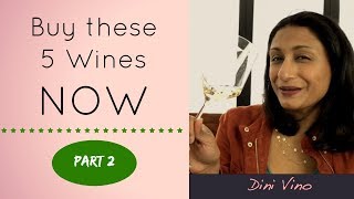 Part 2 of 5 - Five Wines to Stock - ALWAYS - Crisp White!